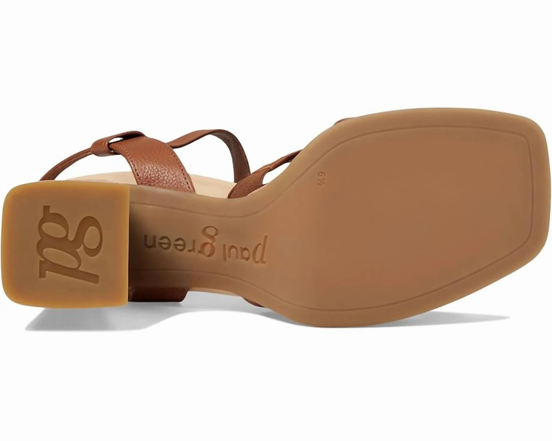 Women's Tina Heeled Sandal In Cognac