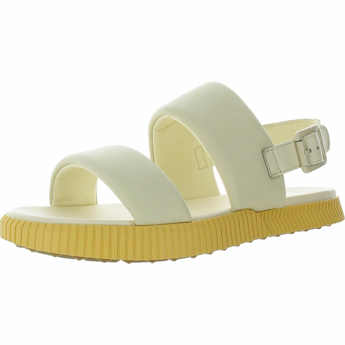 Womens Adjustable Leather Slingback Sandals