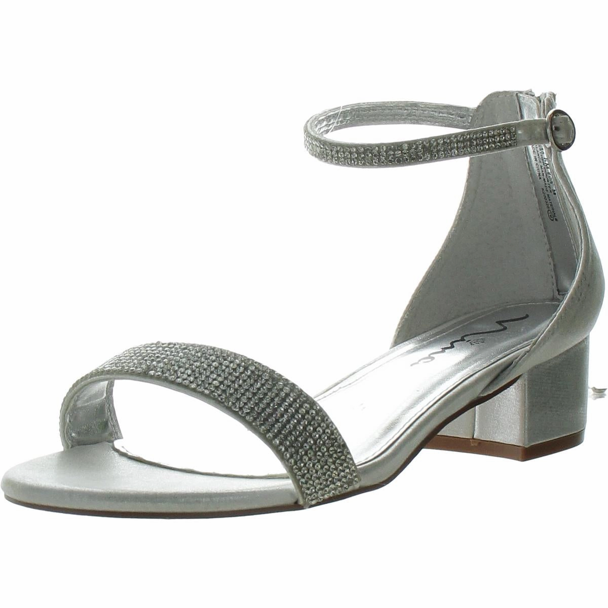 Womens Embellished Leather Heels