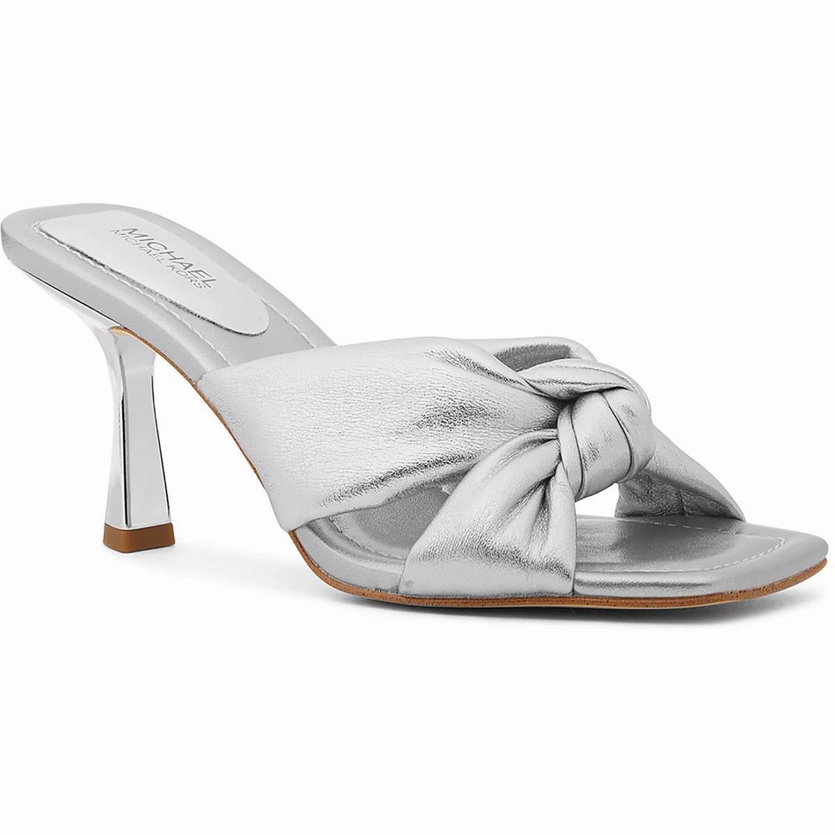 Womens Solid Leather Heels