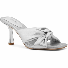 Womens Solid Leather Heels