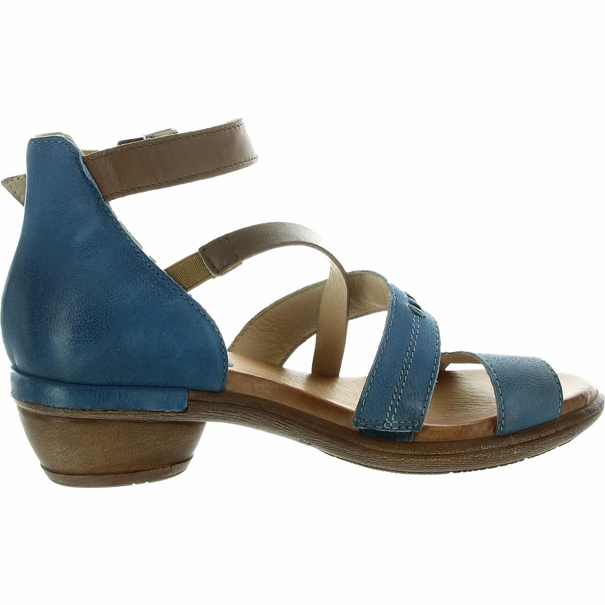 Womens Strappy Leather Ankle Strap