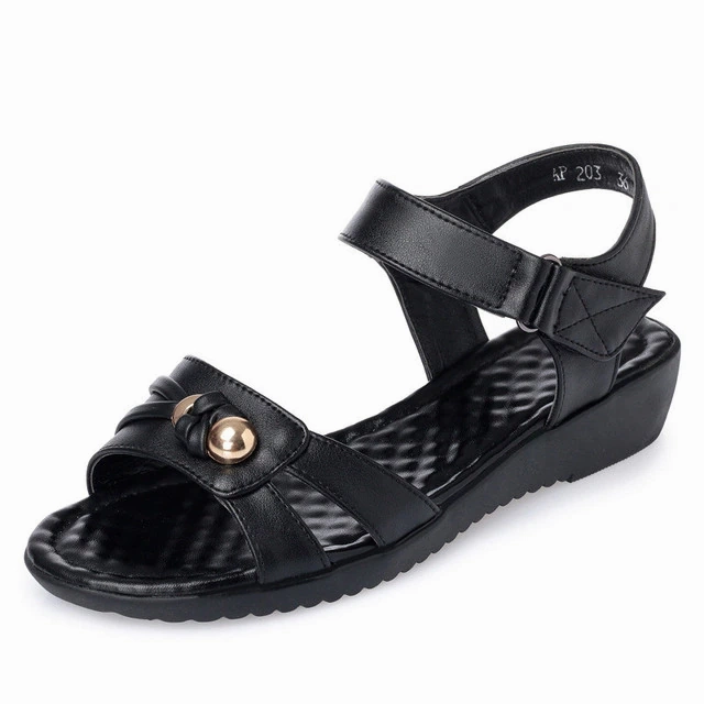 Yaya Women's Comfortable Leather Sandal